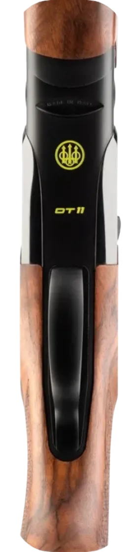 Detalle técnico de equipamiento deportivo profesional utilizado en entrenamientos oficiales de precisión y alto rendimiento de la Beretta DT11