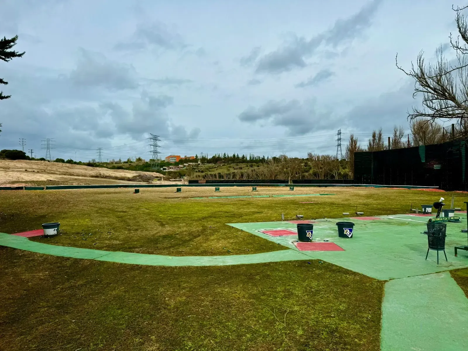 Campo de Tiro en club de tiro de Madrid