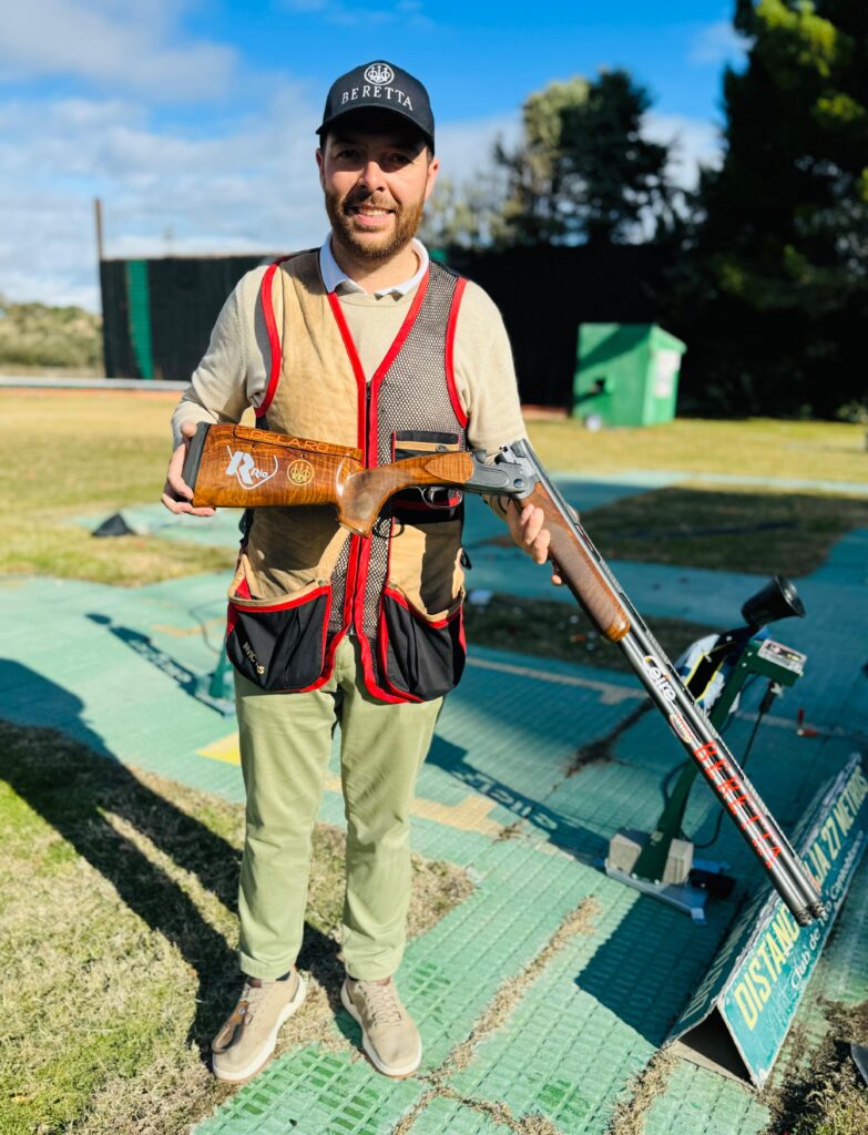 Gonzalo Gomez Arrimadas instructor profesional de tiro al plato